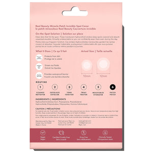 Pimple Patches, Miracle Invisible Spot Cover - Hydrocolloid Acne Patch, Treatment for Breakouts, Absorbs Zits & Blemish, Korean Skin Care, 2 Sizes (72 Count)