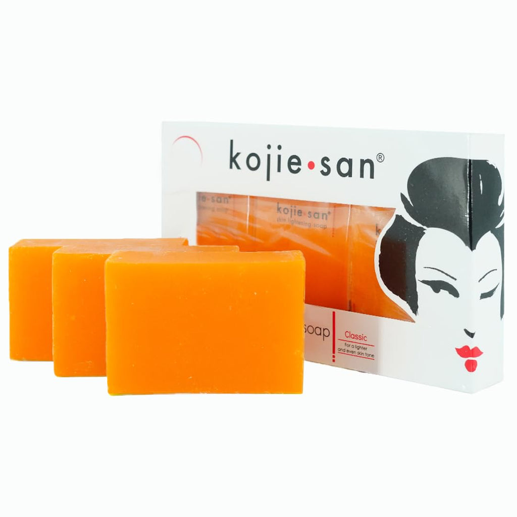 Skin and Body Soap – Original Kojic Acid, Dark Spot Remover Soap Bar with Coconut & Tea Tree Oil – 3 X 65G Bars